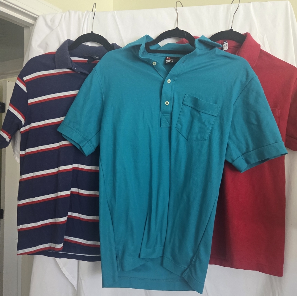 Vintage Bundle 3 Mens Polos